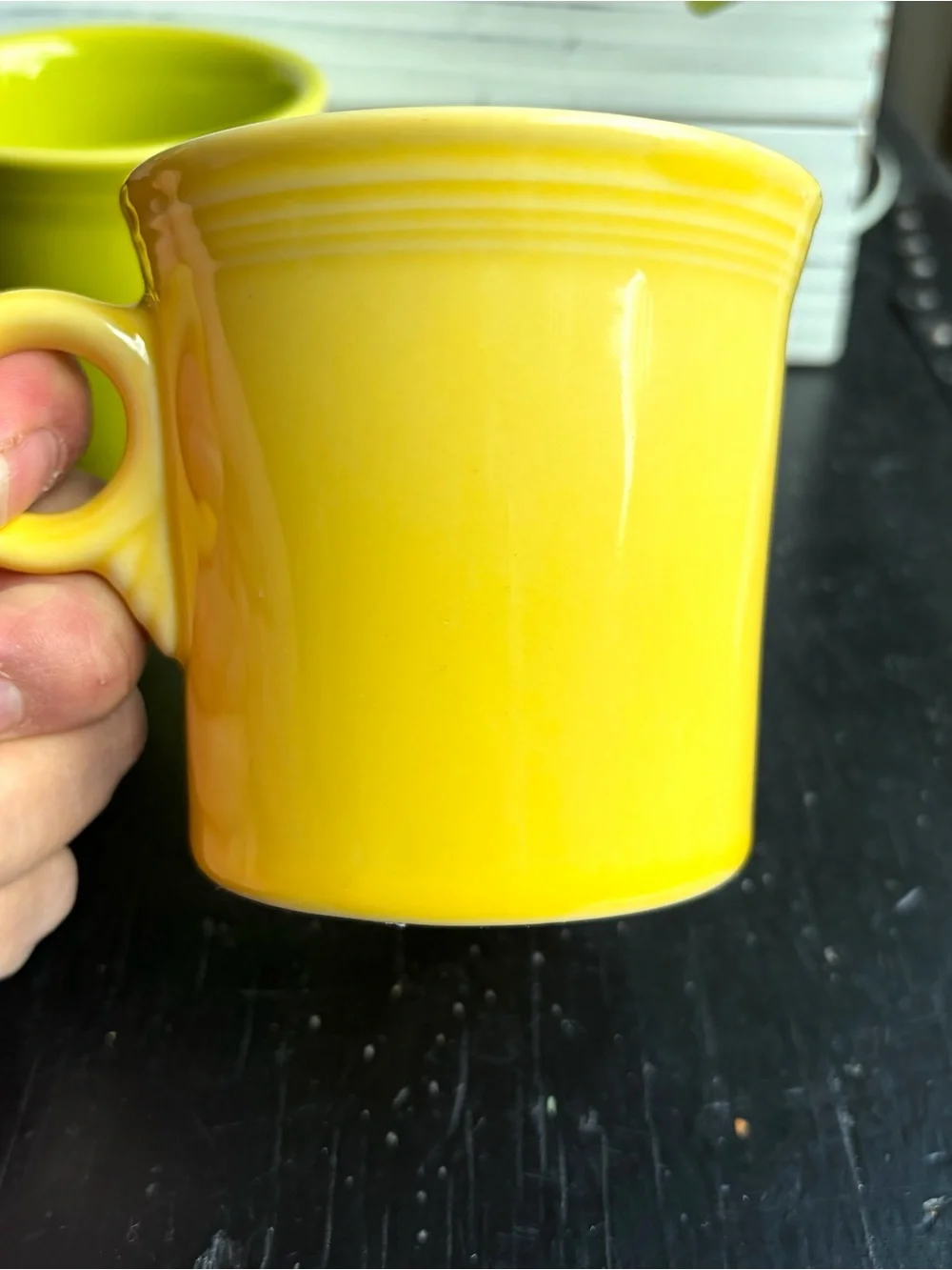 Homer Laughlin Fiesta ware Mugs Cups Set of 2